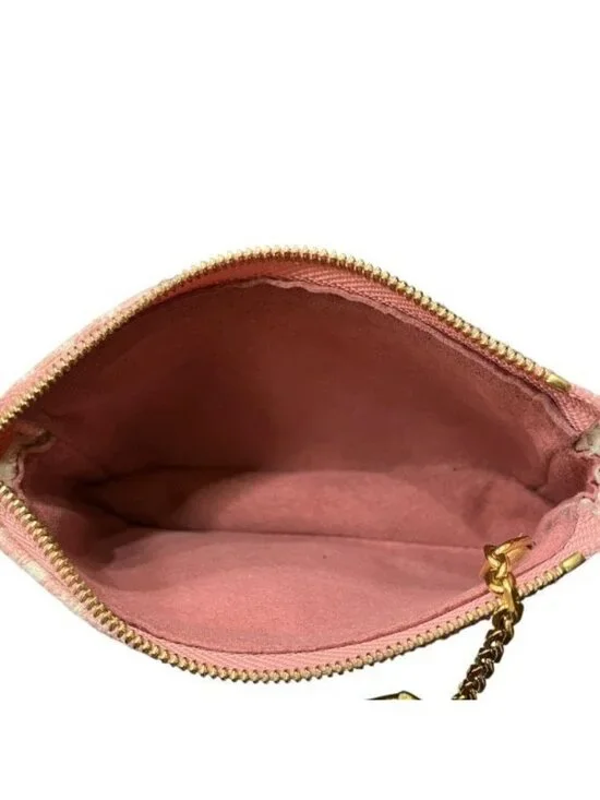 Louis Vuitton Monogram Jacquard Pochette Coin Case Key - Picture 3 of 9